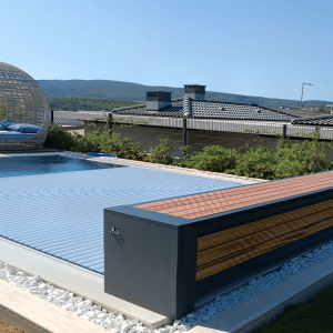 Kapalı Bank Modeli Otomatik Havuz Panjuru